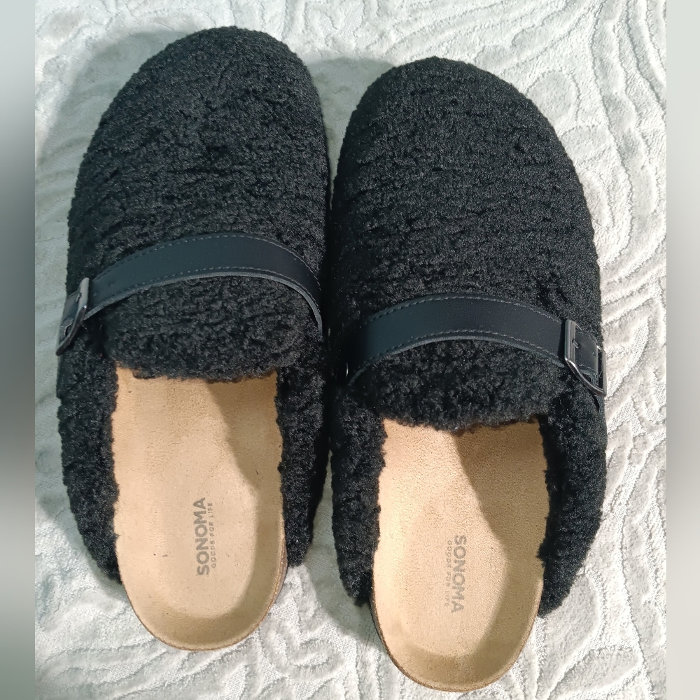 Sonoma Burmese Black Serpa Mules